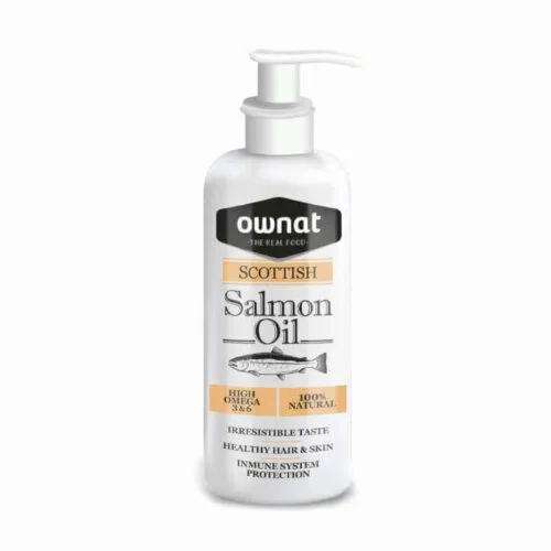 OWNAT ACEITE DE SALMÓN ESCOCÉS PARA PERROS Y GATOS