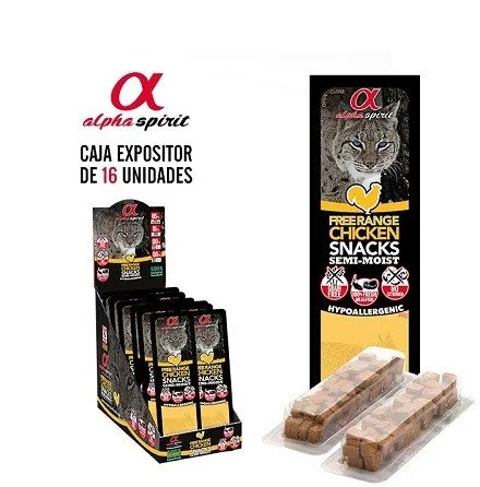 ALPHA SPIRIT SNACKS TACOS GATO AVE CORRAL 35GR(x16)