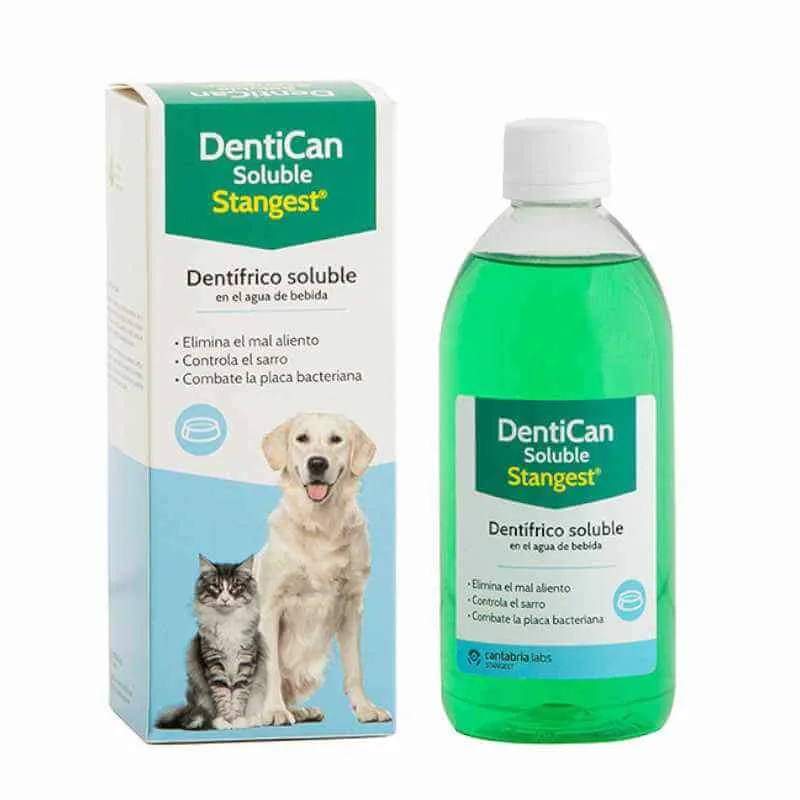 DENTICAN SOLUBLE STANGEST DENTRÍFICO PARA PERROS Y GATOS
