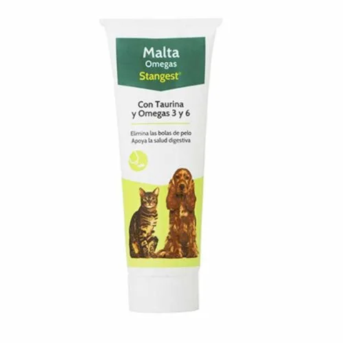 MALTA OMEGAS STANGEST CON TAURINA Y OMEGA 3 Y 6 PARA PERROS Y GATOS