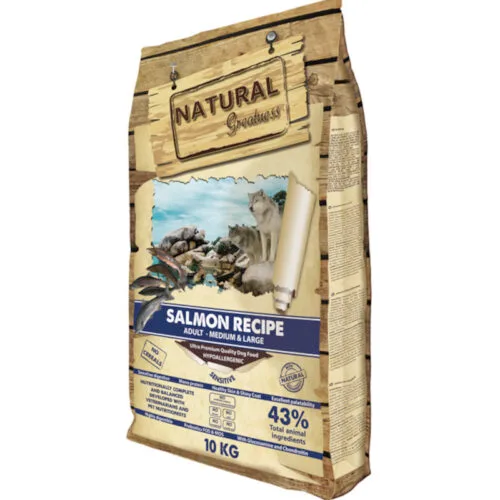 Natural Greatness Receta Salmón Medium