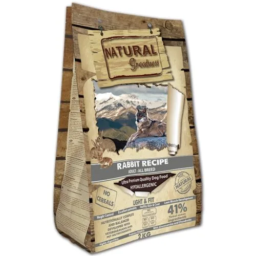 Natural Greatness Receta Conejo Light para perros