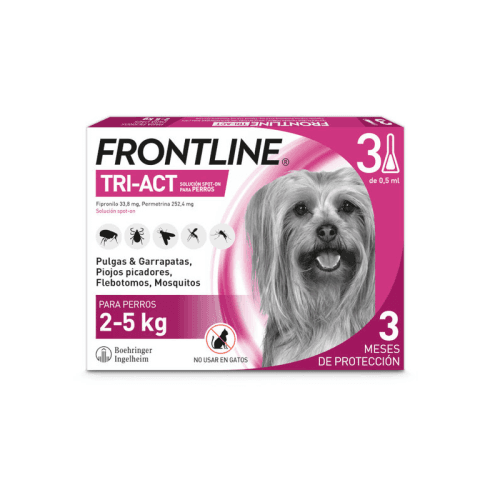 Frontline Tri-Act Pipetas para Perros