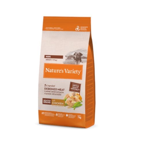 Comprar Nature's Variety Healthy Grains Adult Mini Pollo para Perros Gosygat