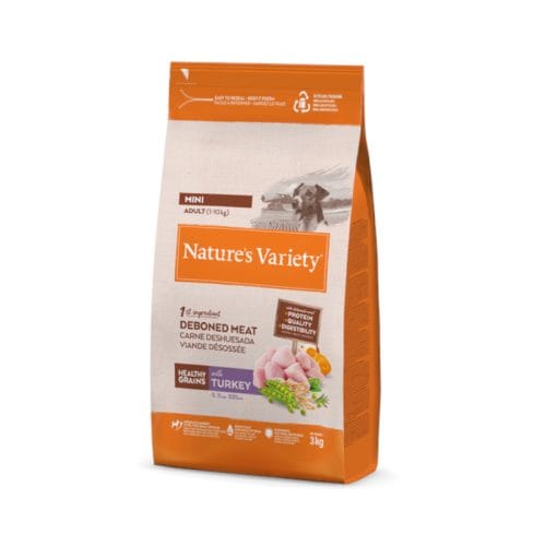 Nature's Variety Healthy Grains Adult Mini Pavo Gosygat