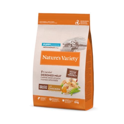 Nature's Variety Healthy Grains Puppy Medium Pollo para cachorros