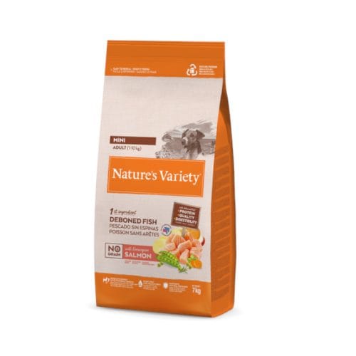 Comprar Nature's Variety No Grain Adult Mini Salmón Noruego