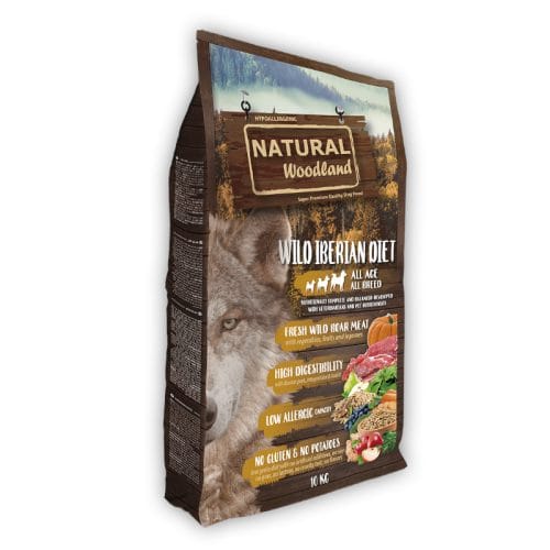 Saco de pienso Natural Woodland Wild Iberian Diet para perros