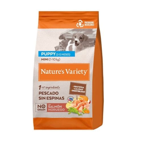 Compra Nature's Variety No Grain Puppy Mini Salmón GOSYGAT