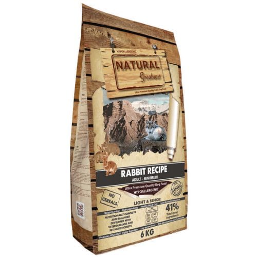 compra Natural Greatness Rabbit Recipe Light – Senior Mini gosygat